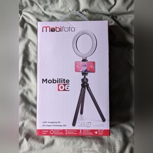 MobiFoto6" Ring Light Vlog Kit